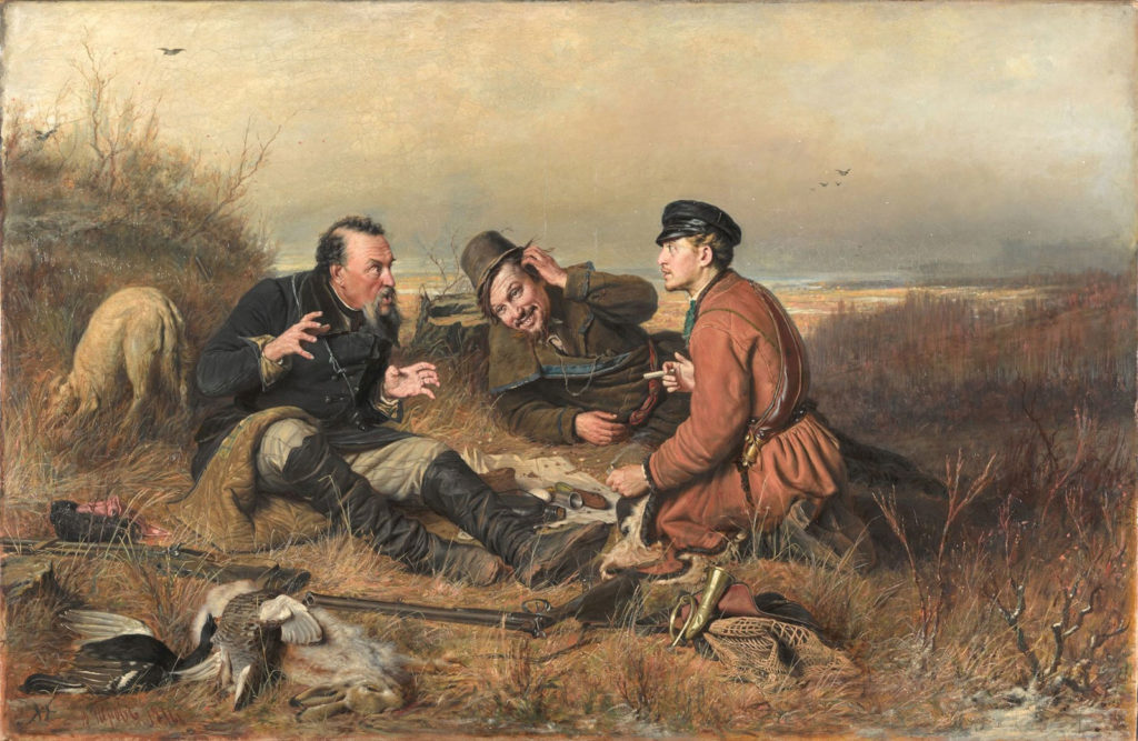 Перов В.Г. Охотники на привале. 1871